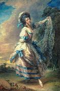 Thomas Gainsborough Portrait of Giovanna Baccelli oil painting
